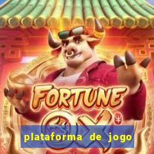 plataforma de jogo nova pagando